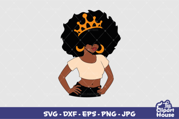 Afro Face Woman Queen: A Strategic Asset for Creative Branding and Design