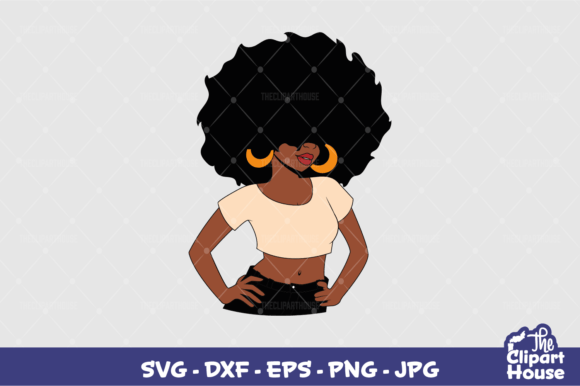 Afro Face Woman: The Ultimate Digital Asset for Creative Cutting Projects