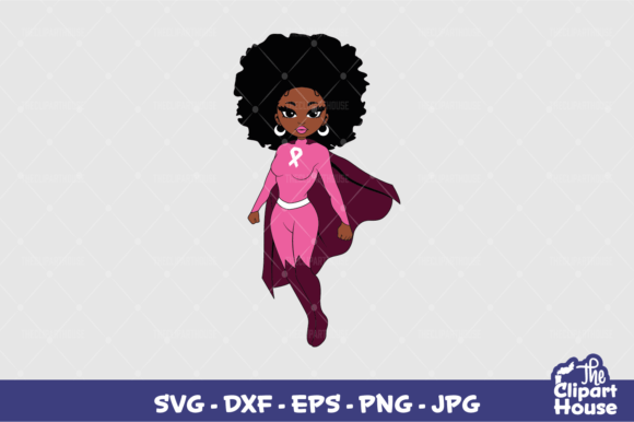 Creating with the Breast Cancer SuperWoman Design for Crafting and Branding