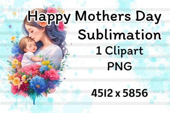 Elevating Mother's Day Design: The Strategic Value of High-Resolution Watercolor Clipart