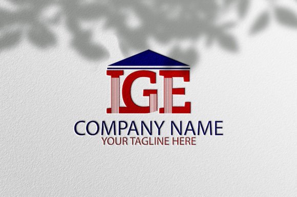 Letter IGE Initial Logo Design Template: A Modern Branding Solution for Professionals