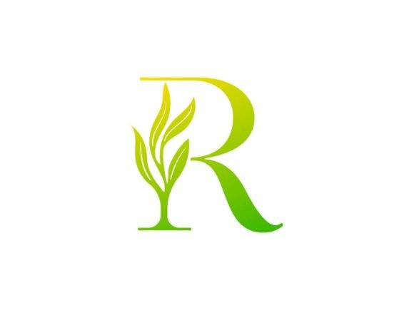 Letter R Nature Logo Template: A Modern Minimalist Solution for Your Brand
