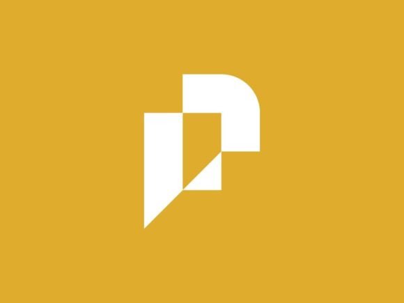Modern Company Corner Logo Template for Professional Branding