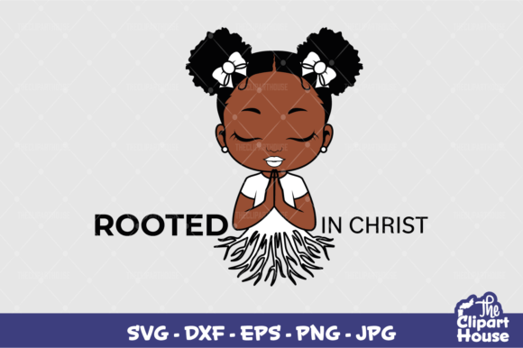 Rooted in Christ Black Girl: A Digital Design for Faith and Creativity