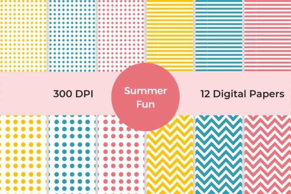 Summer Fun Digital Paper Pack: A Comprehensive Evaluation for Creative Projects
