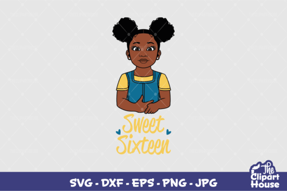 Sweet Sixteen Girl: A Versatile Asset for Custom Creations