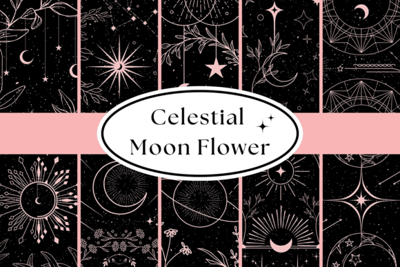 Unveiling the Celestial Moon Flower: A Digital Design Revolution
