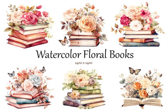 Watercolor Floral Books Clipart: A Practical Evaluation for Creative Professionals