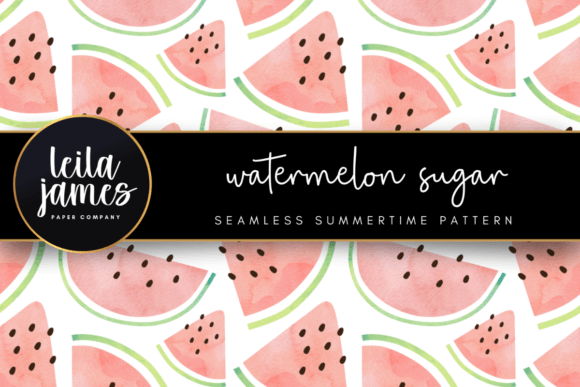 Watermelon Sugar Seamless Pattern
